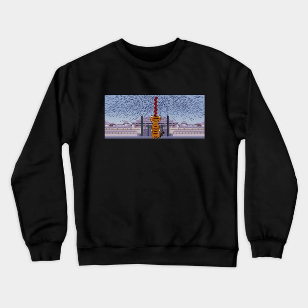 Arrows Up On Top Crewneck Sweatshirt by Mike Salcedo